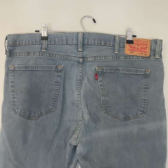 Levi’s 527 Jeans Mens 40x30 Slim Boot Cut Blue Red Tab 2019 PC9-05526-0593 - Picture 8 of 12